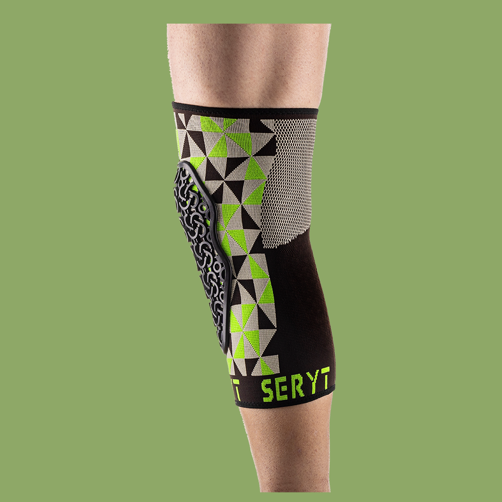 Arlecchino Farbverlauf Grau Grün