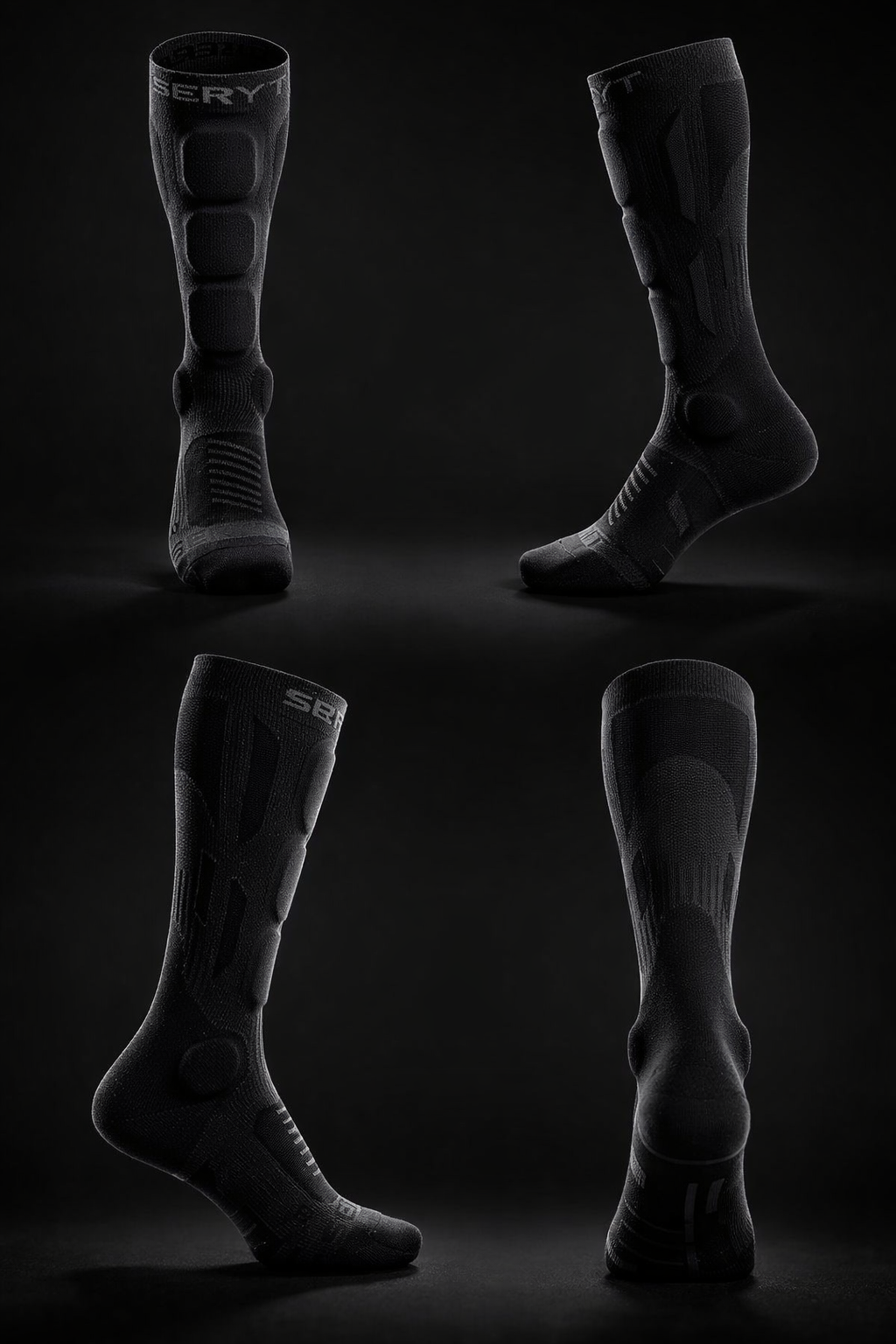 SHELTER Protective Socks Black - SERYT