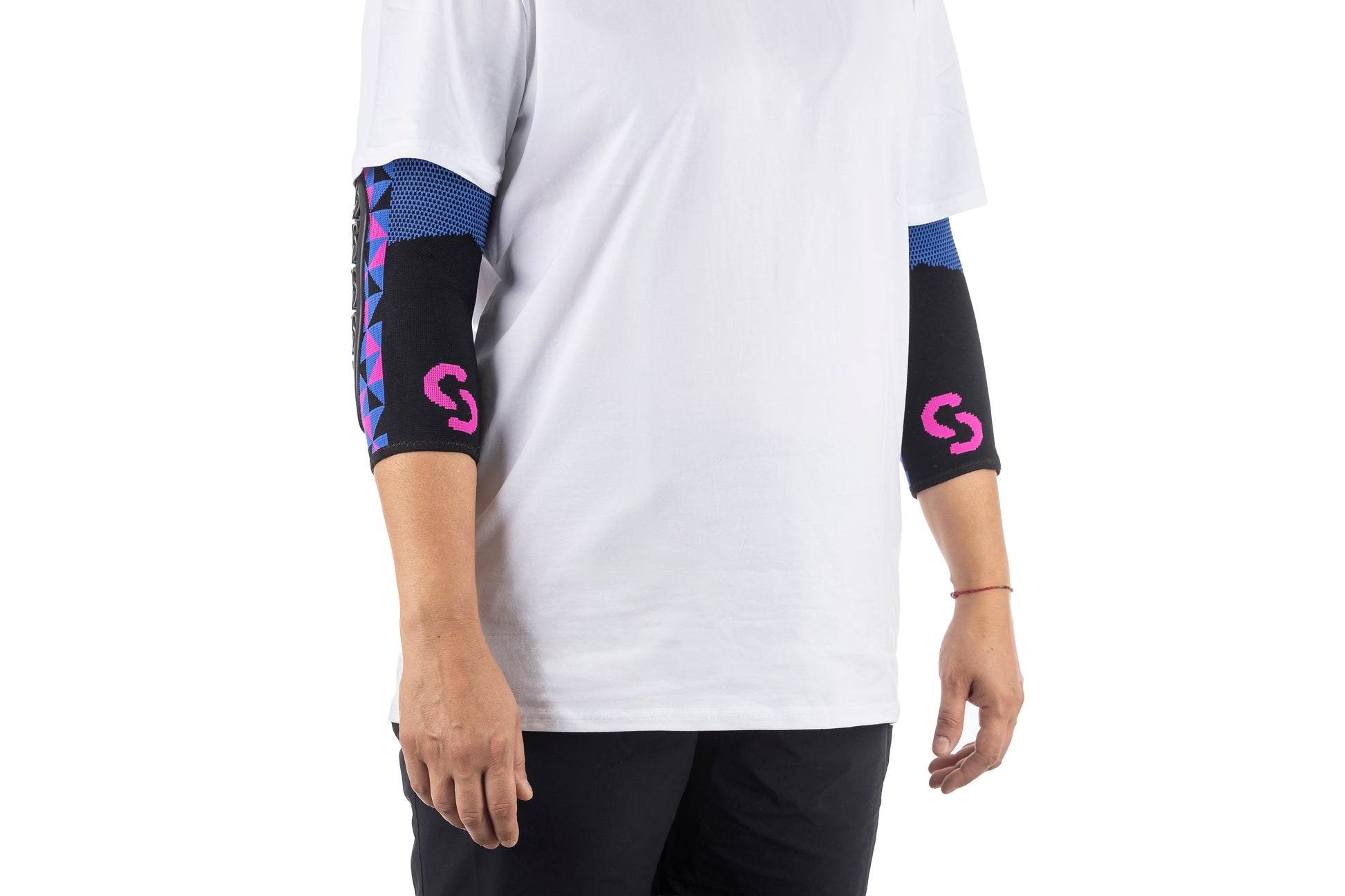 Flow Elbow Arlecchino Pink Blue - SERYT