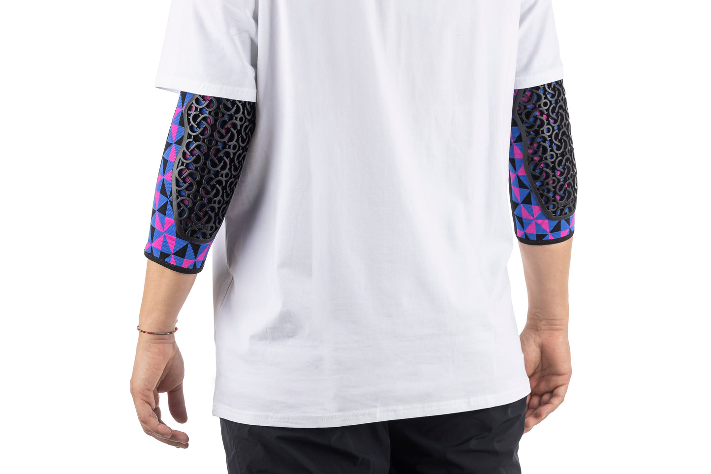 Flow Elbow Arlecchino Pink Blue - SERYT