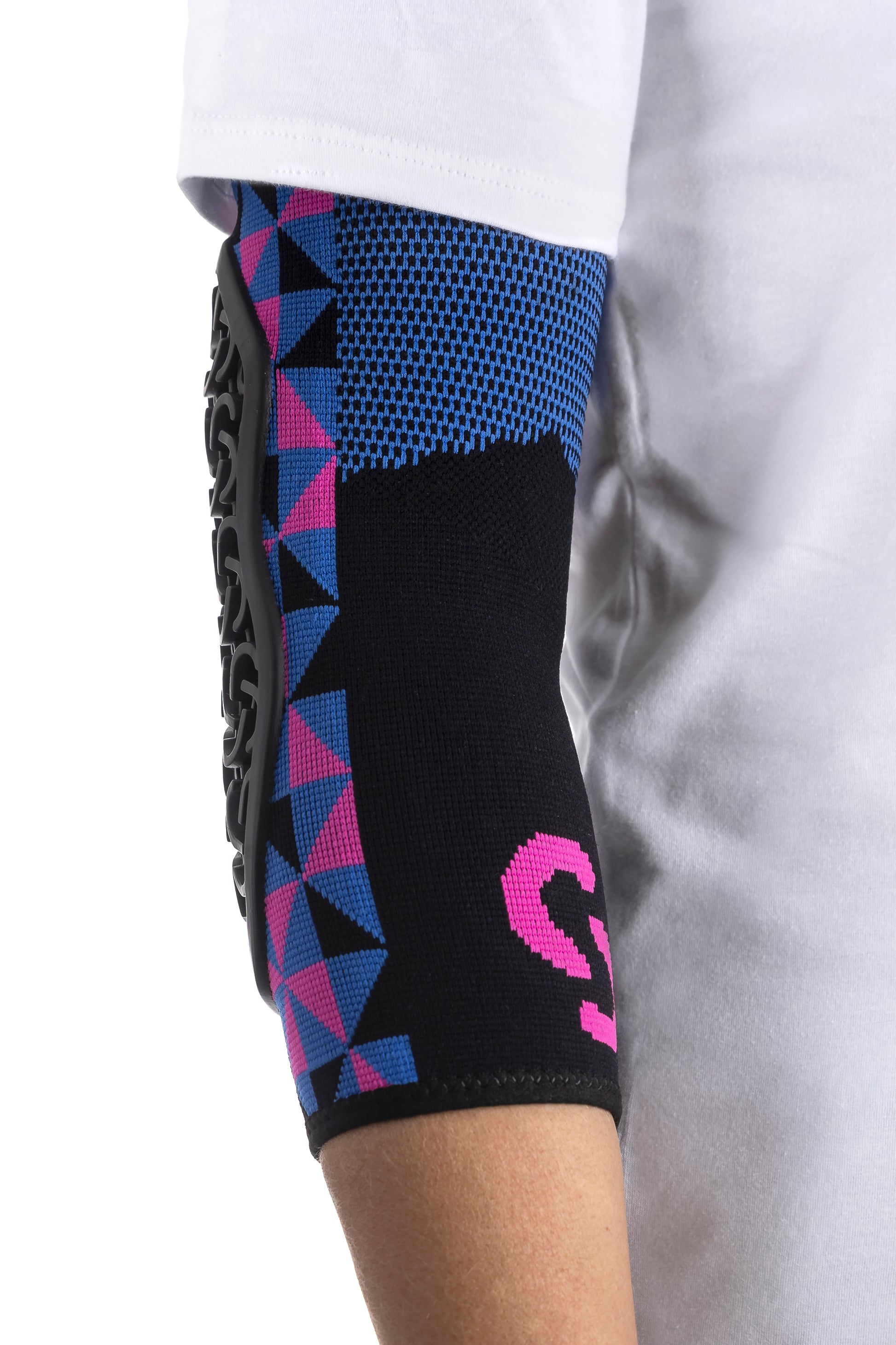 Flow Elbow Arlecchino Pink Blue - SERYT
