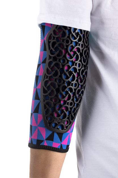 Flow Elbow Arlecchino Pink Blue - SERYT
