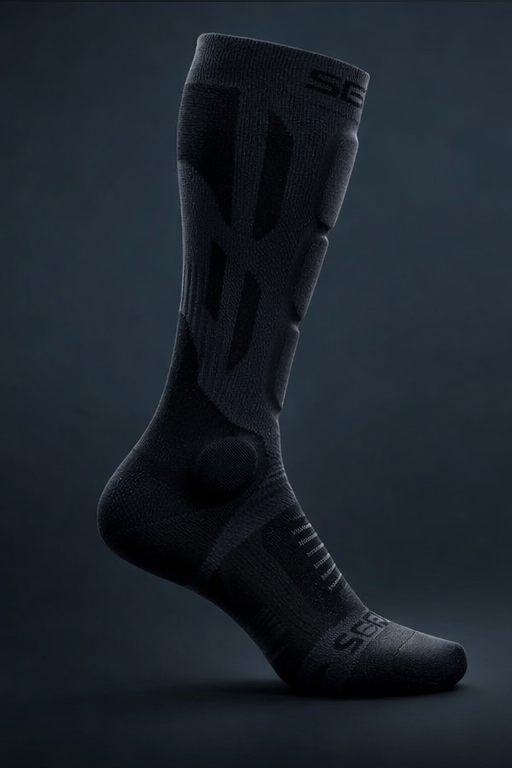 SHELTER Protective Socks Black - SERYT
