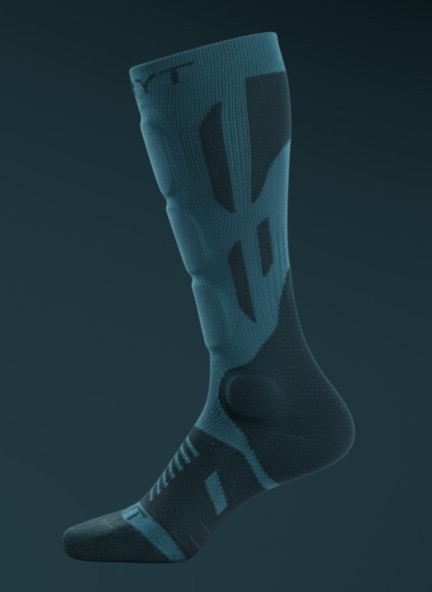 SHELTER Protective Socks Petrol Blue - SERYT