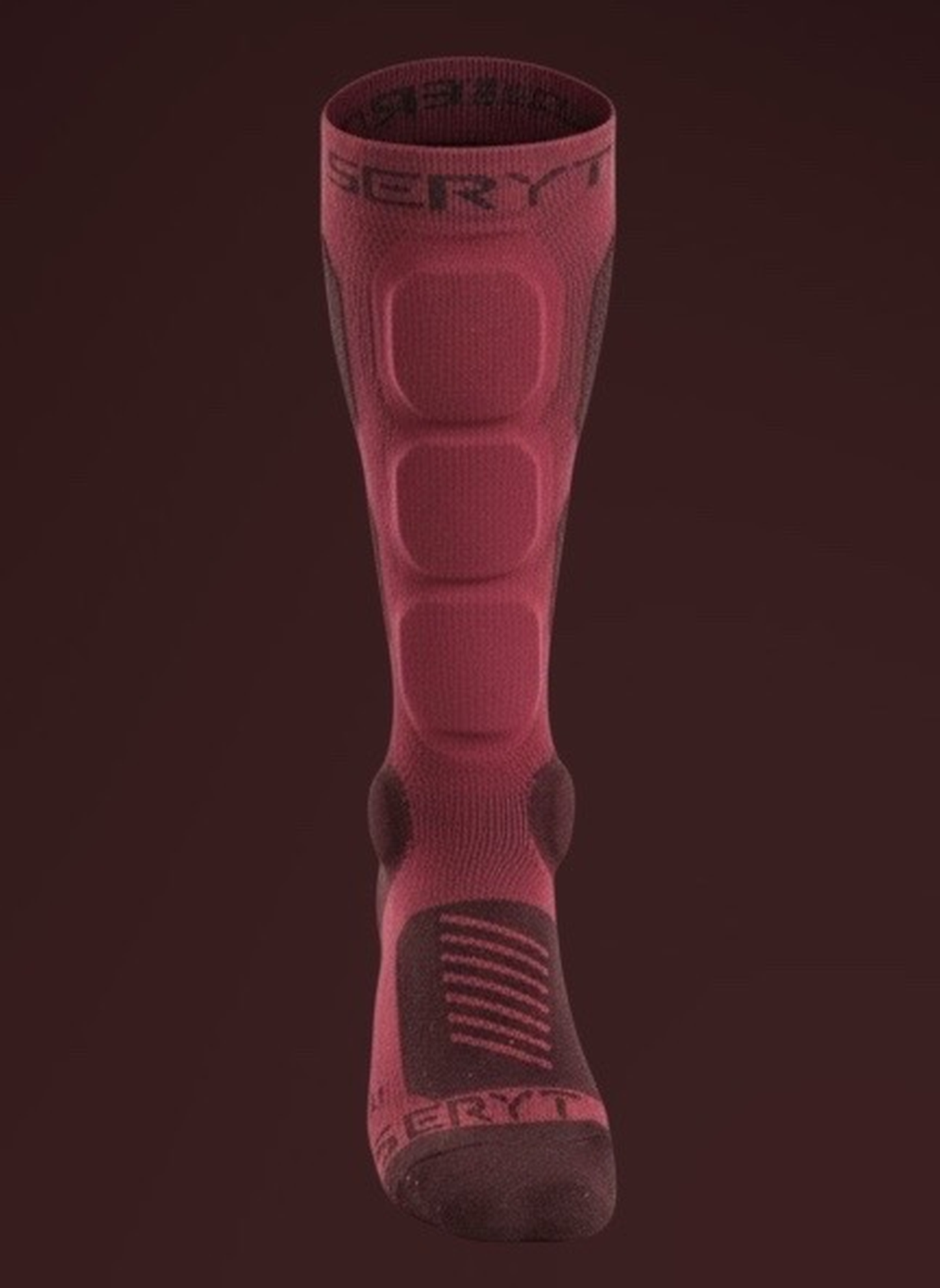 SHELTER Protective Socks Dark Red - SERYT