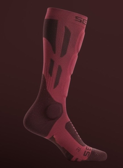 SHELTER Protective Socks Dark Red - SERYT